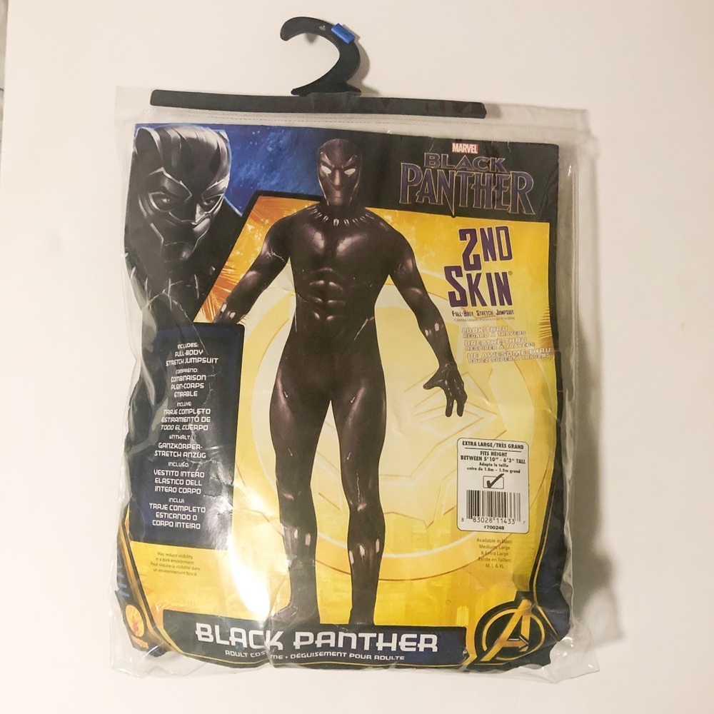 Black panther 2nd skin Halloween costume